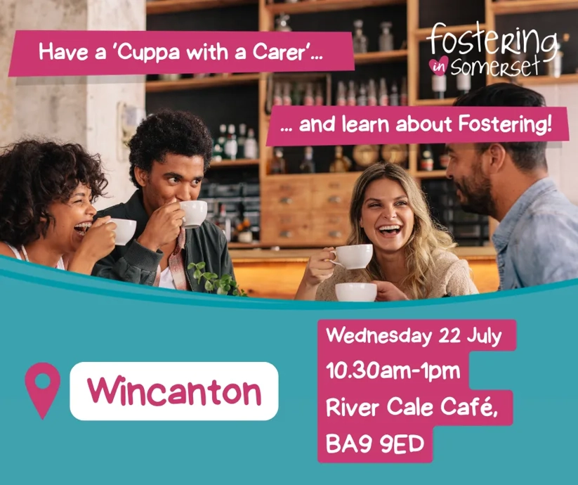 Take the first step into fostering at a free event this July in Wincanton
