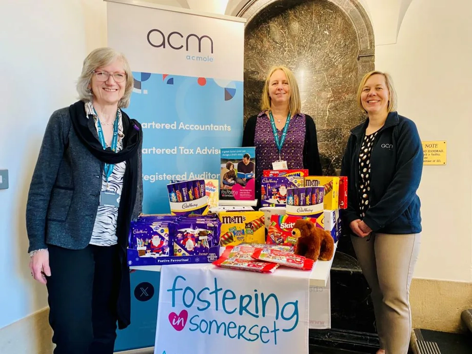 Somerset business spreads Christmas cheer to children in care