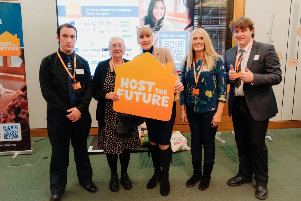 Stepping Stones visit parliament in support of National Supported Lodgings Week